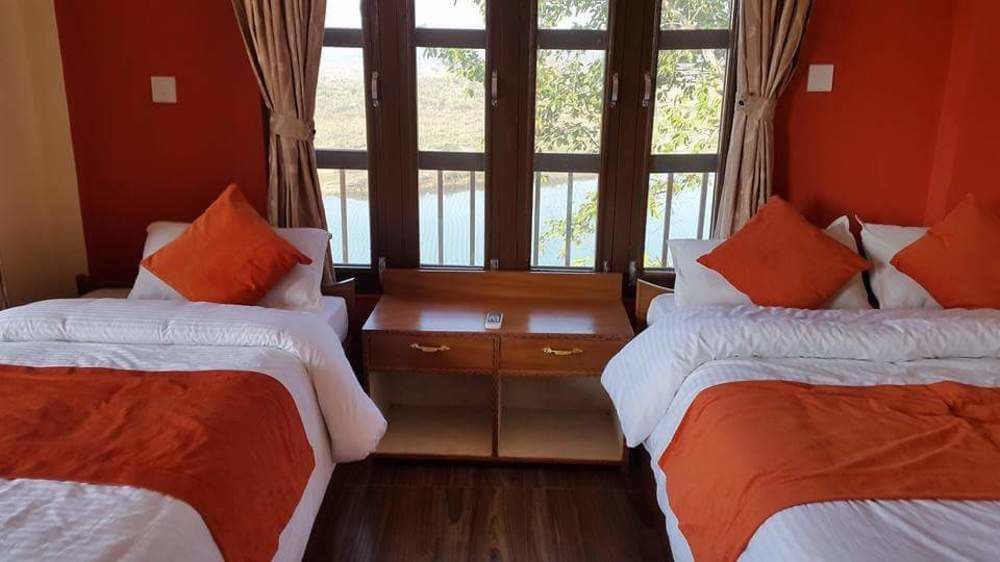 Hotel Wildlife Camp Sauraha Eksteriør bilde